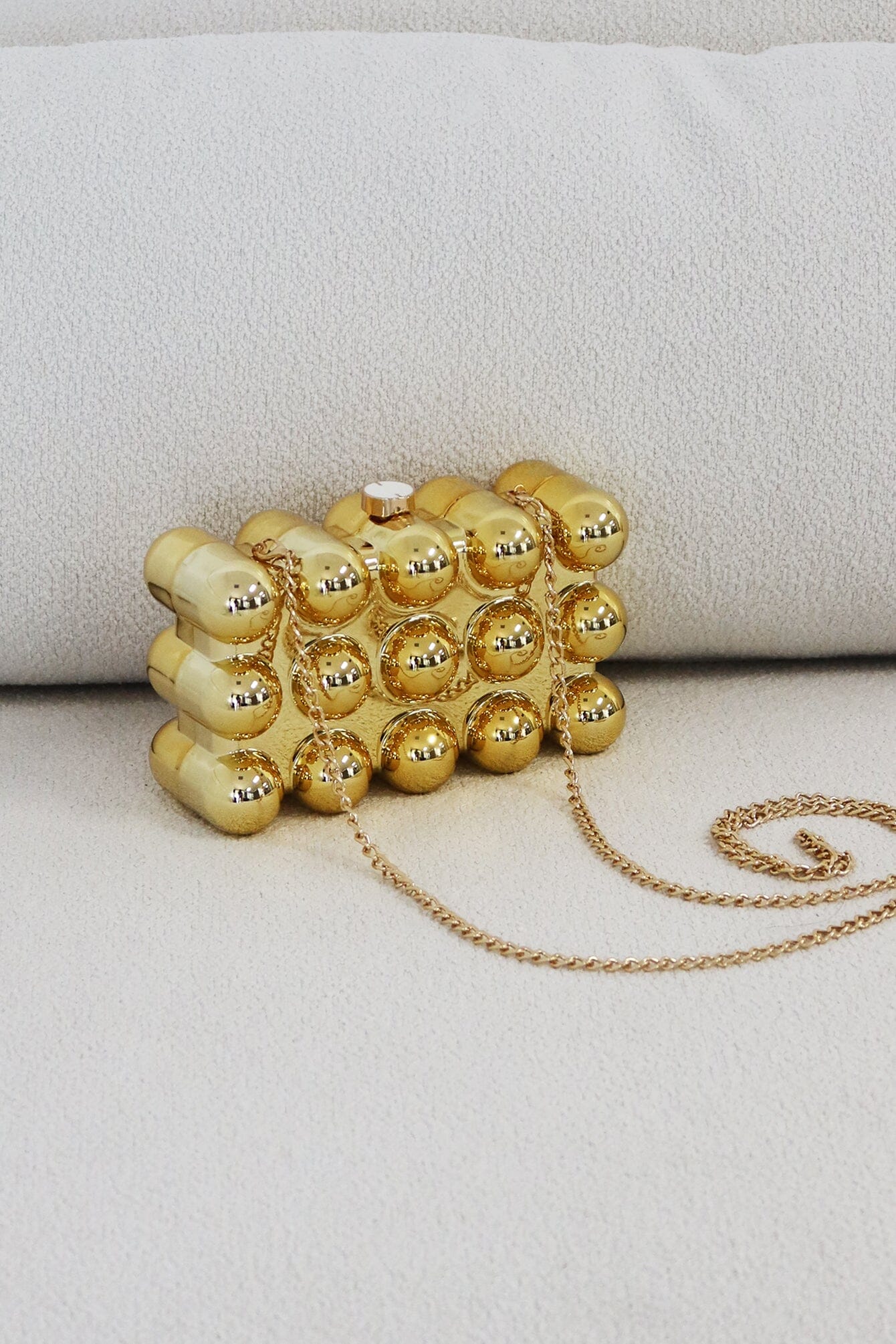 Amy Metallic Evening Mini Clutch - Image 4