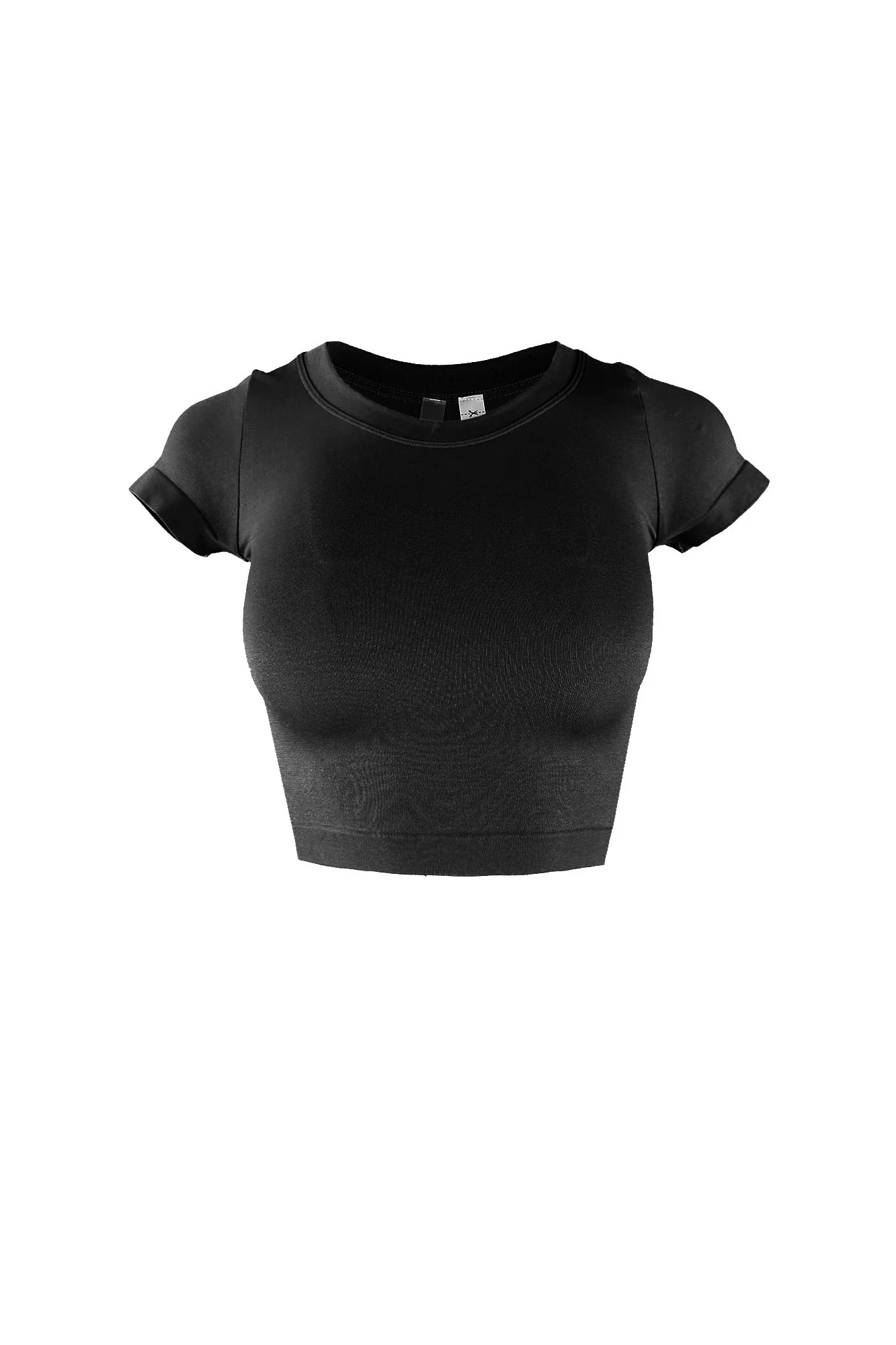 Soft Basic Smooth Cropped Tee - Image 6