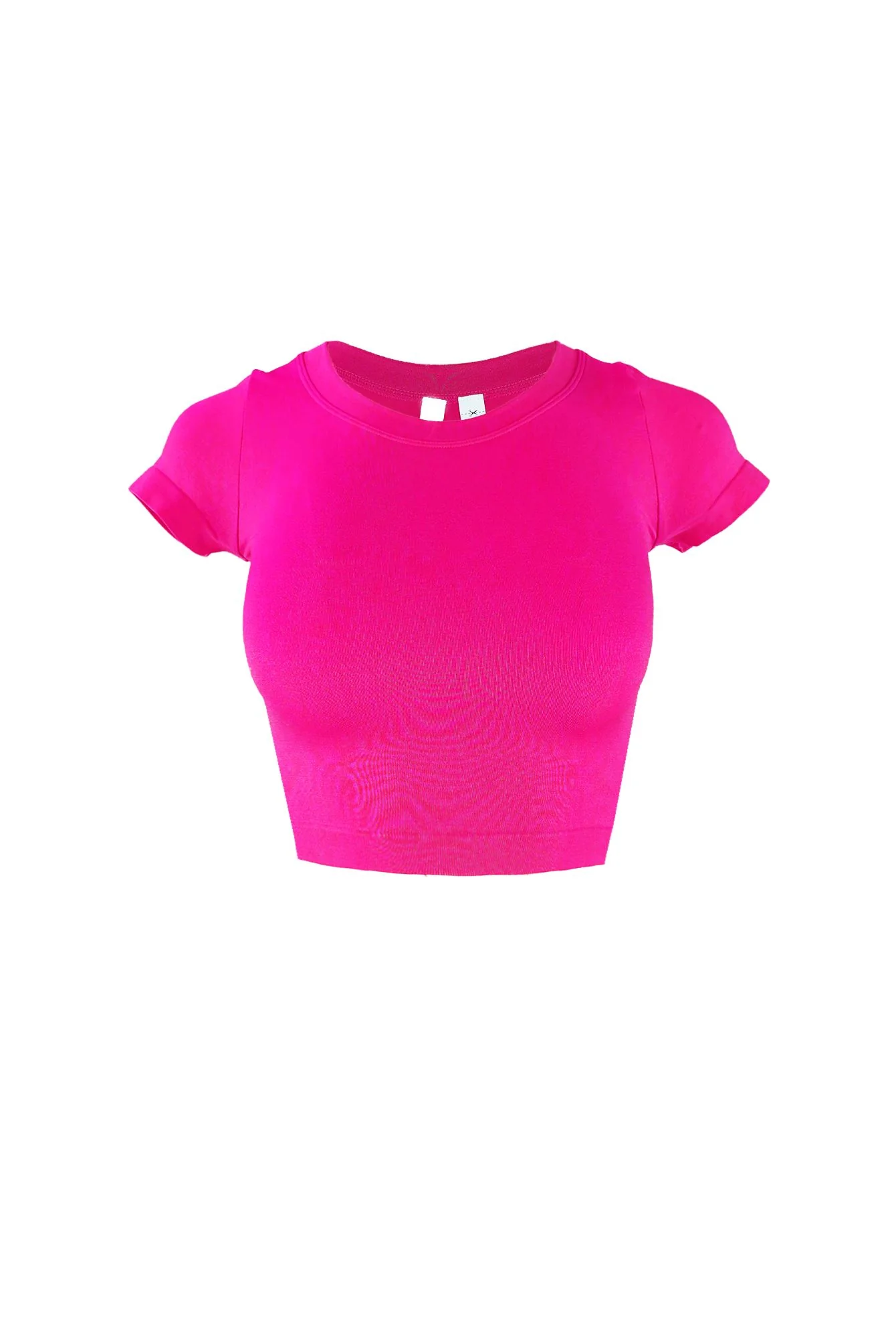 Soft Basic Smooth Cropped Tee - Image 7