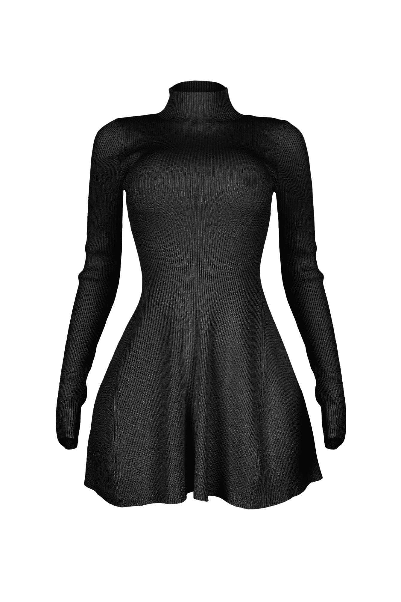 Chrissy A-Line Sweater Mini Dress - Image 7