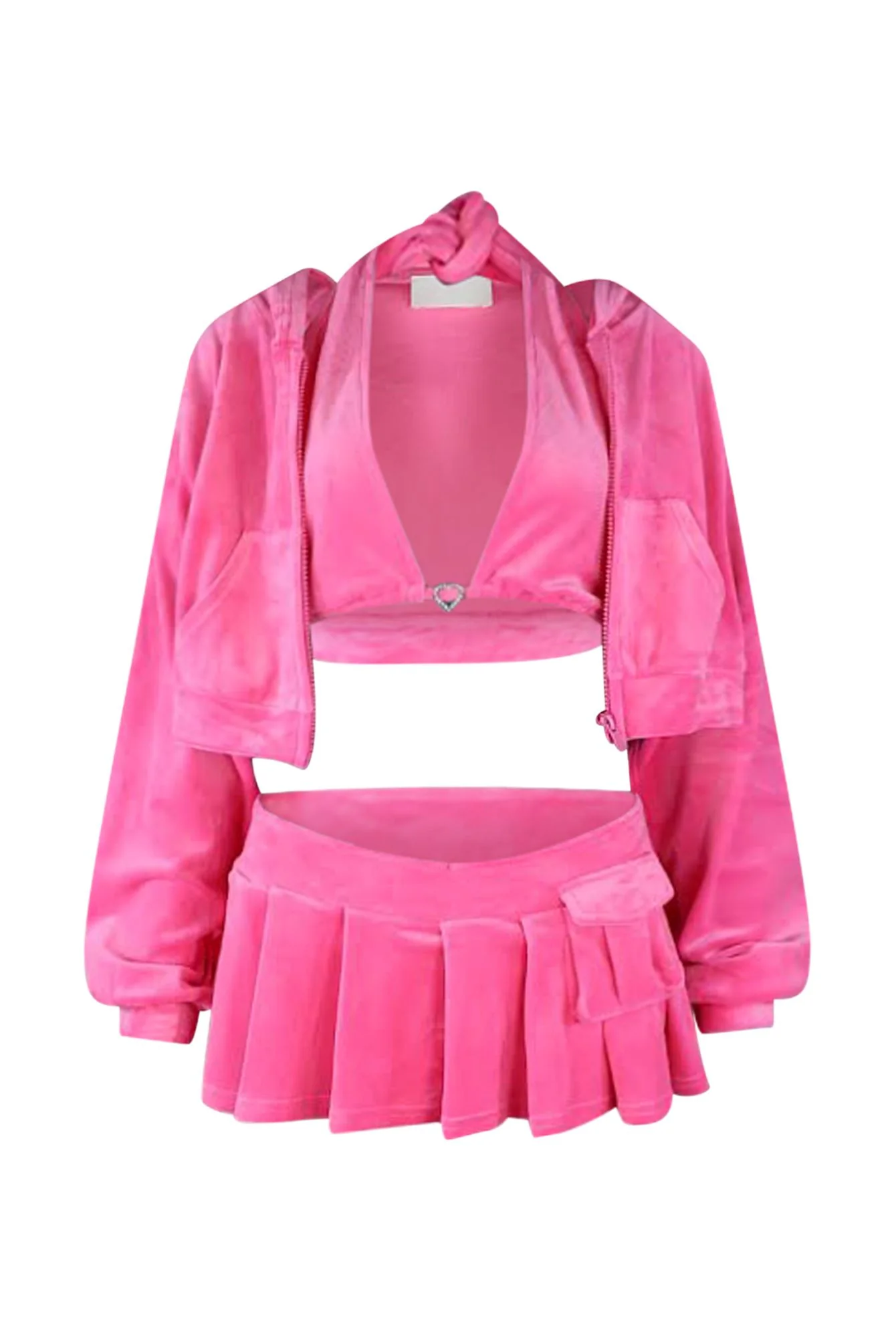 Cutie Pie Velour 3 Piece SET - Image 3