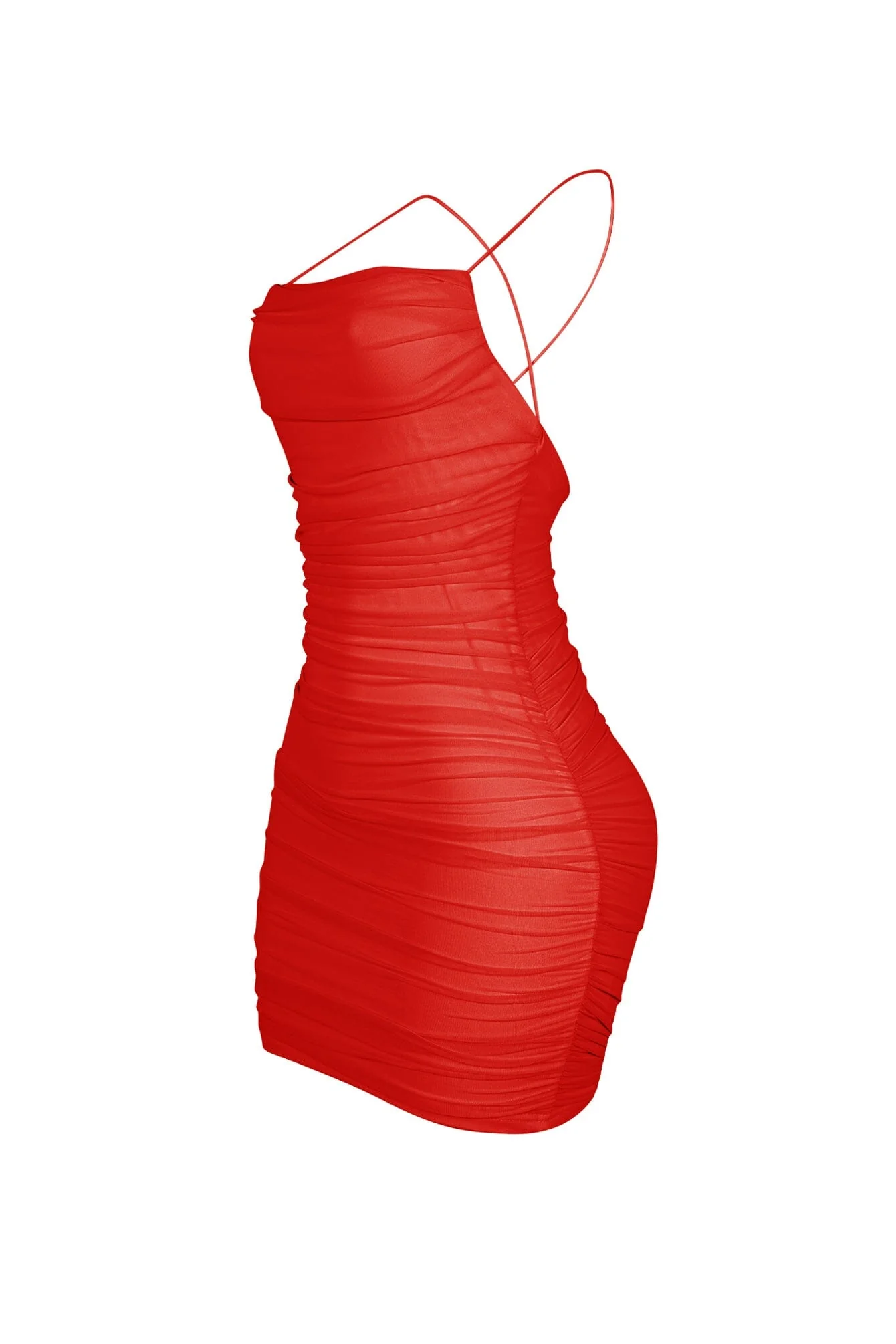 Kimberly Mesh Mini Dress - Image 26