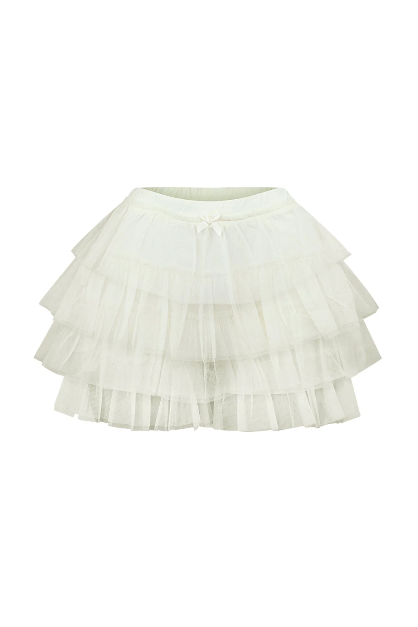 En Pointe Mesh Tulle Ruffle Skort - Image 5