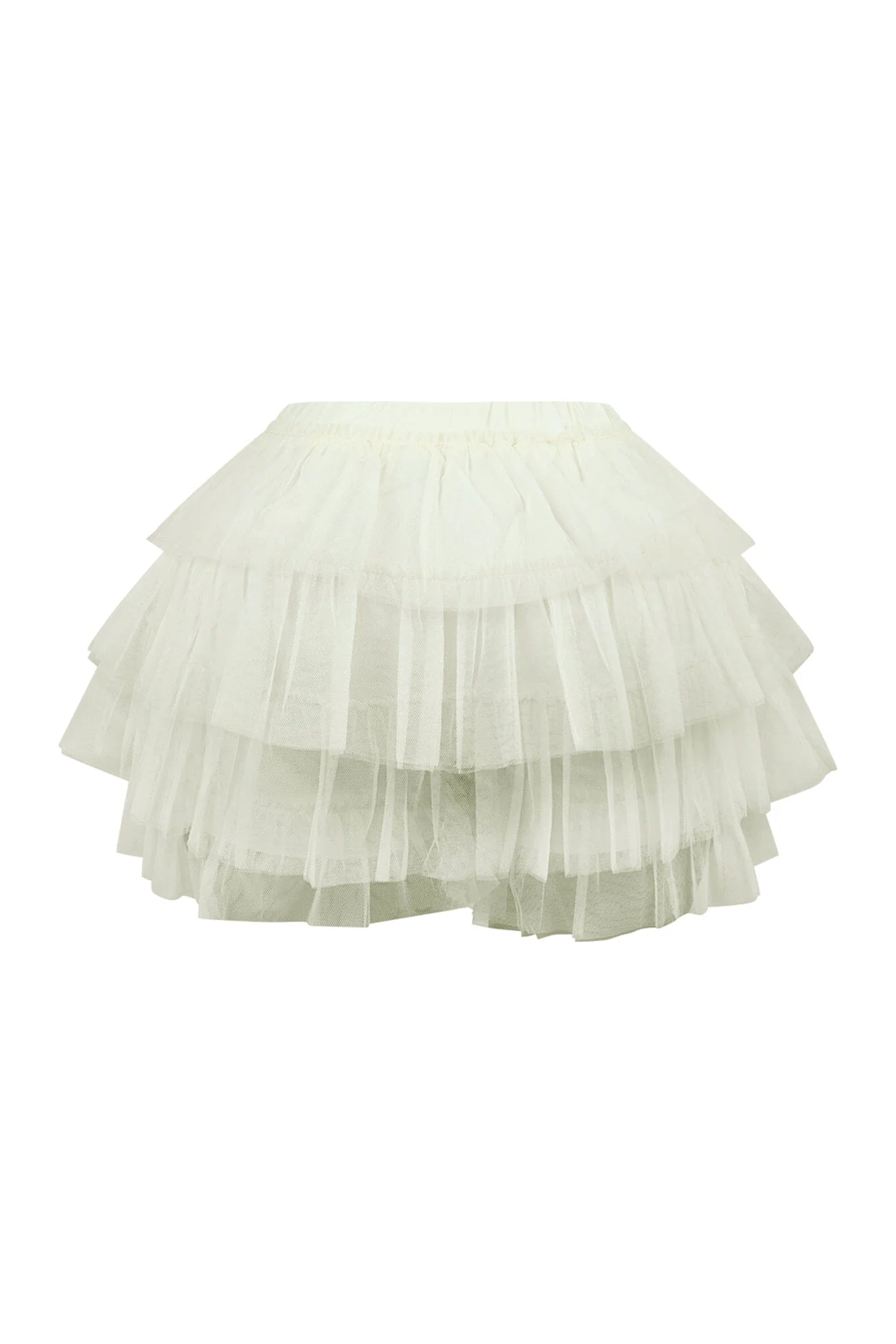 En Pointe Mesh Tulle Ruffle Skort - Image 7