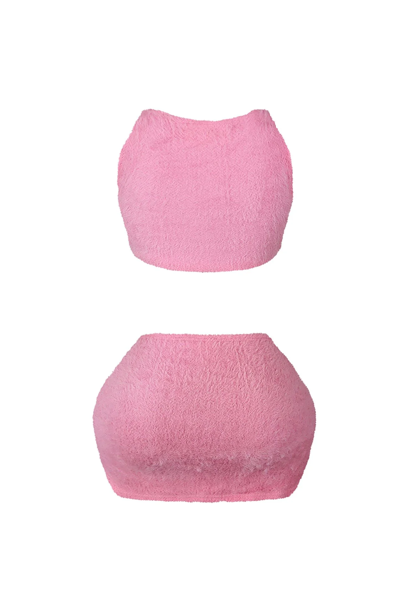 Fuzzy Feeling Tank Top & Skirt SET - Image 8