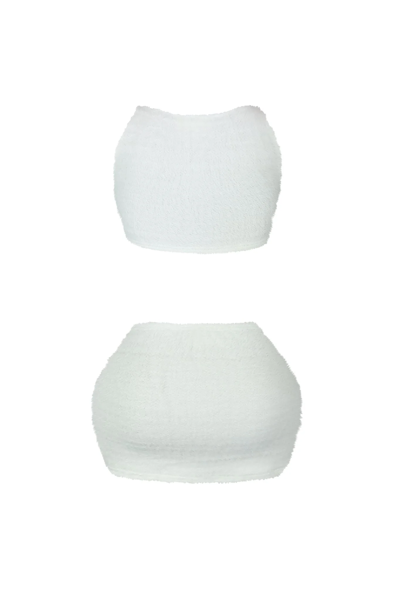 Fuzzy Feeling Tank Top & Skirt SET - Image 9