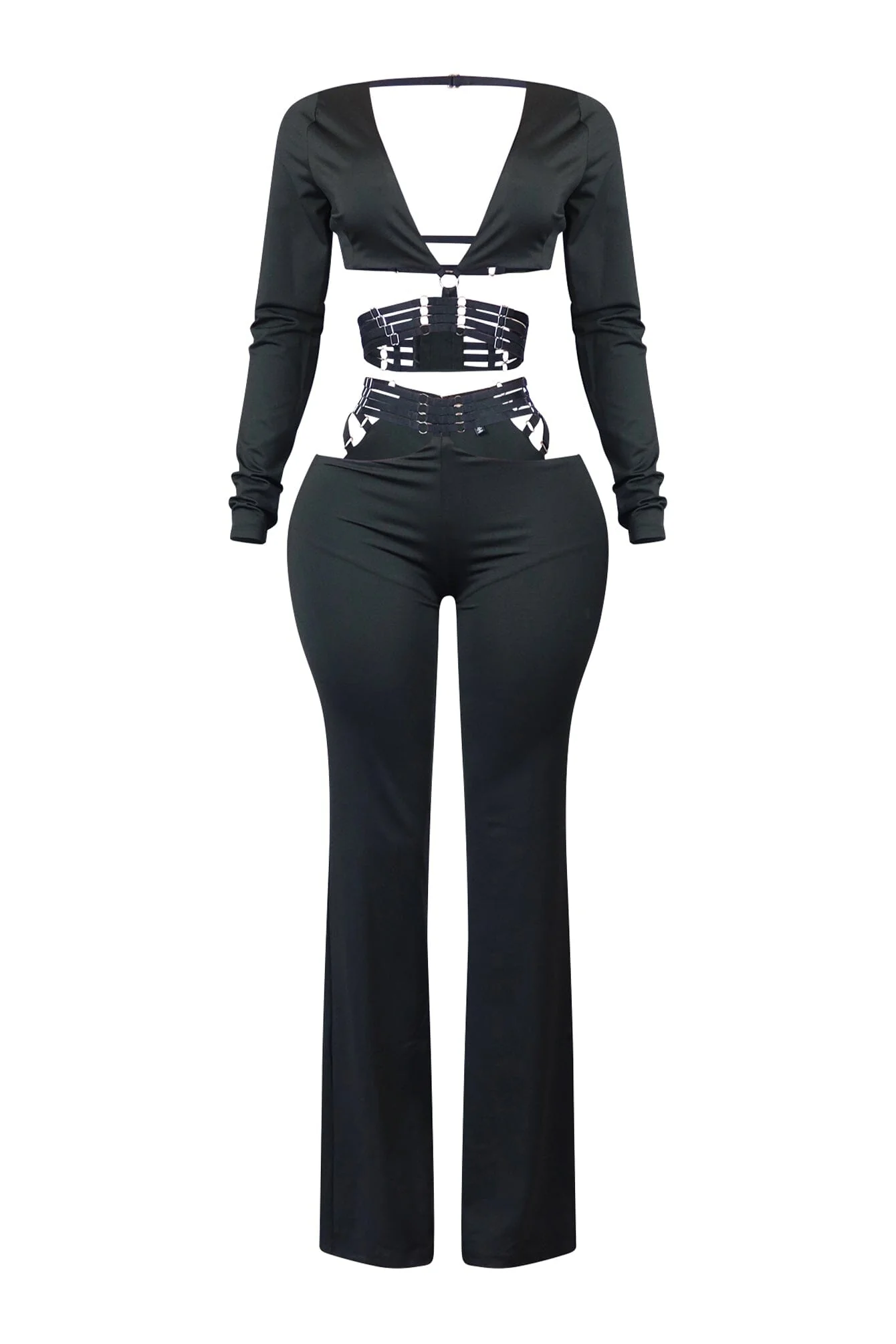 Kassie Cut Out Top & Pants SET - Image 3