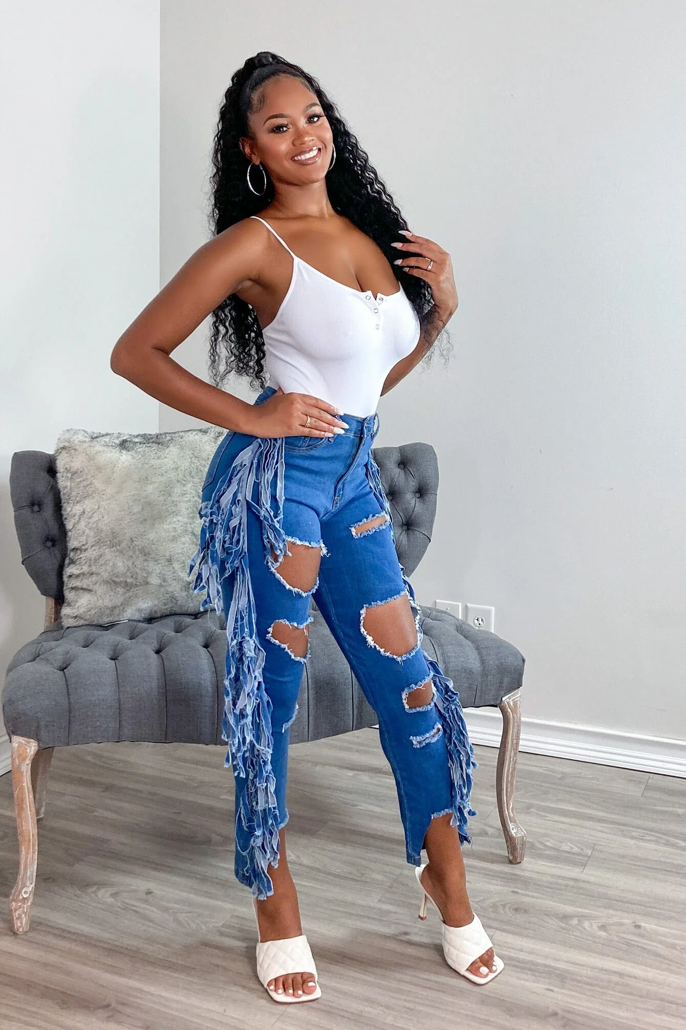 Life Is Good Ribbed Bodysuit - Image 4