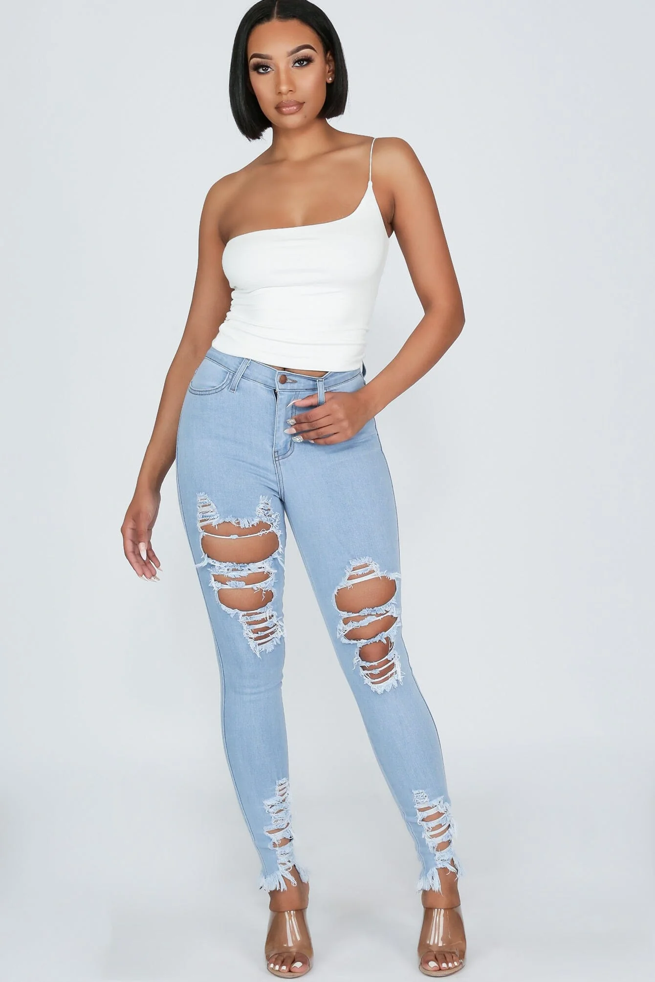 Light Wash Jeans - Image 5