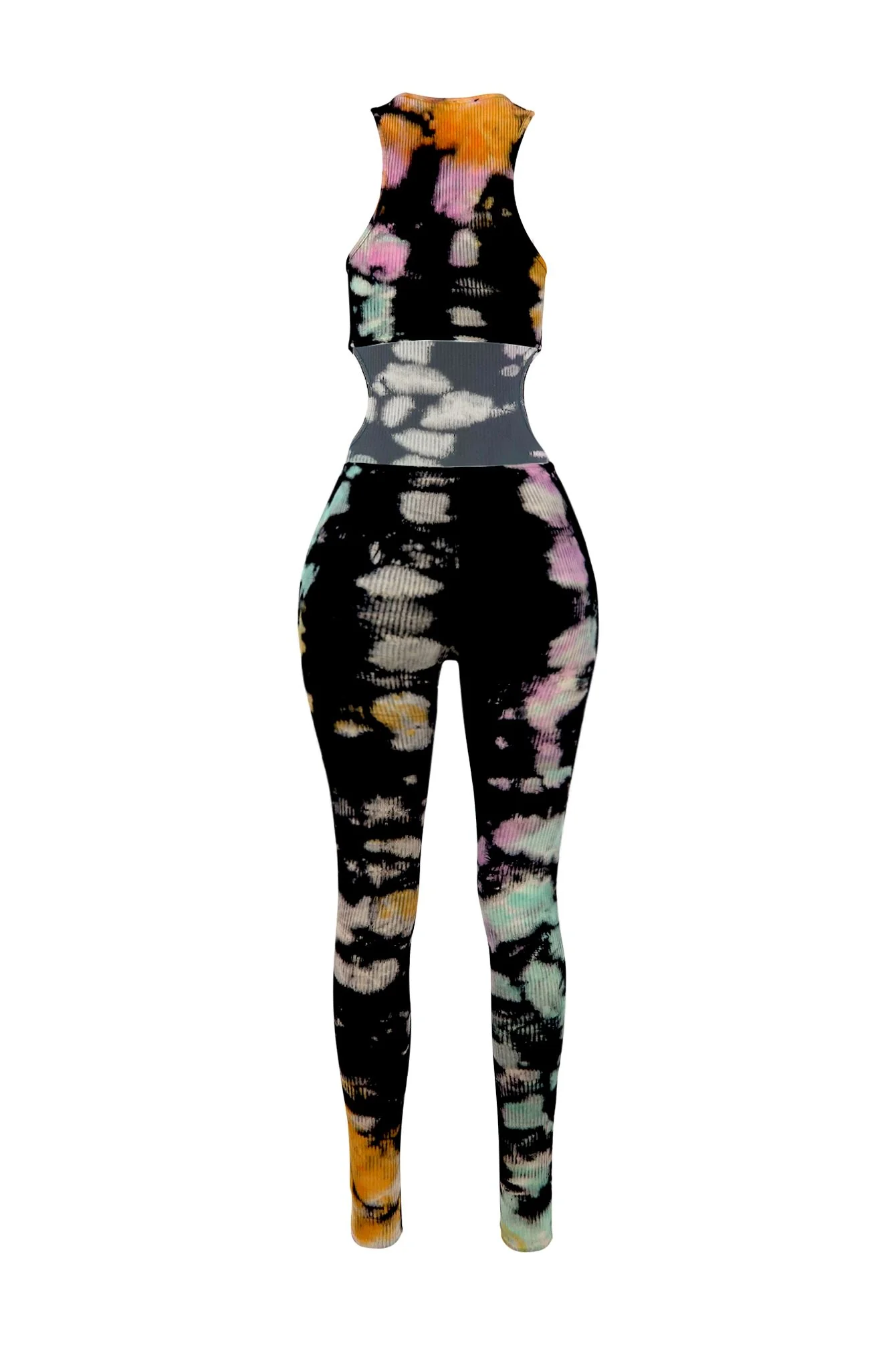 Maple Tie Dye Sleeveless Jumpsuit - Image 3