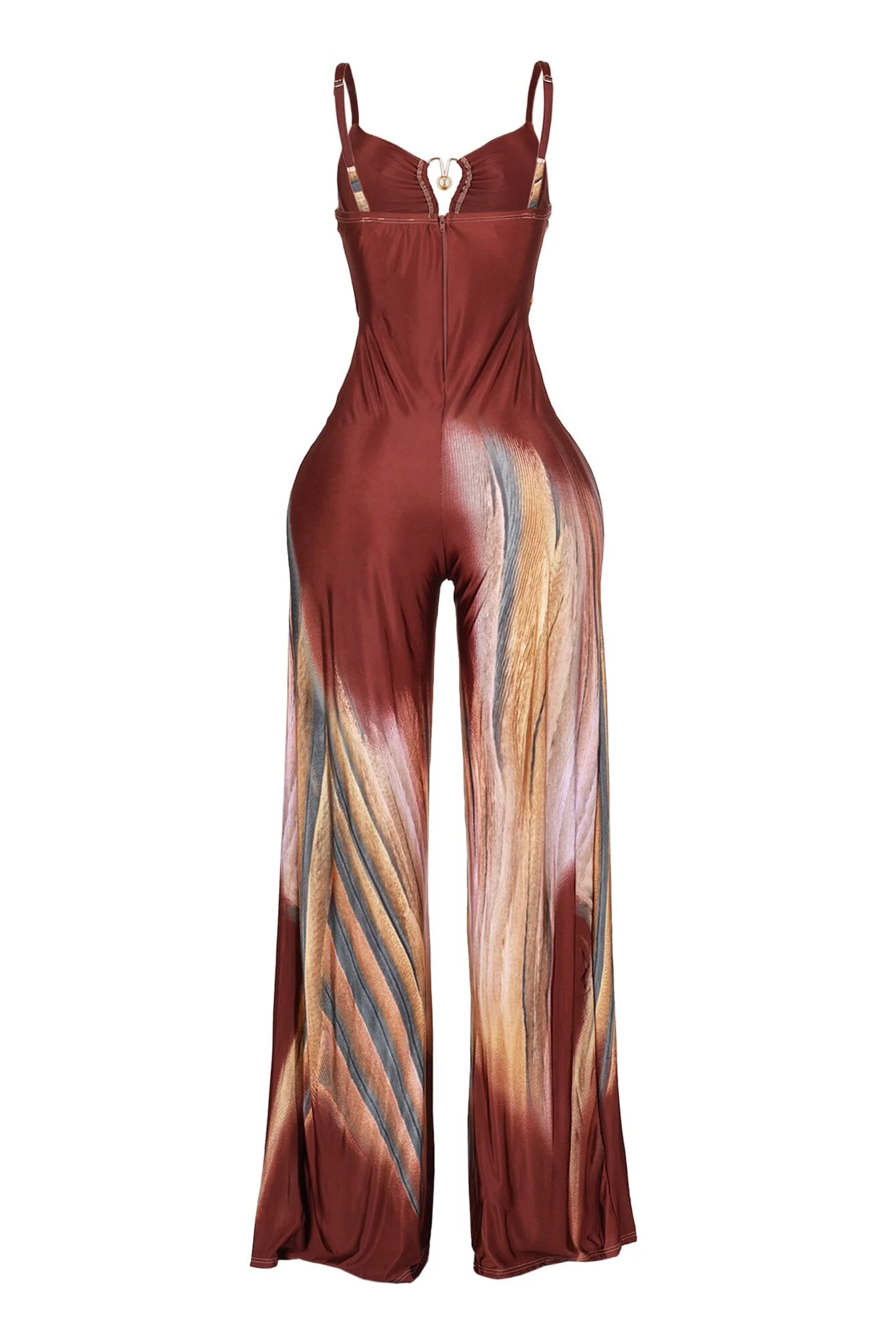 Playing Me Print Cami Jumpsuit - Image 12