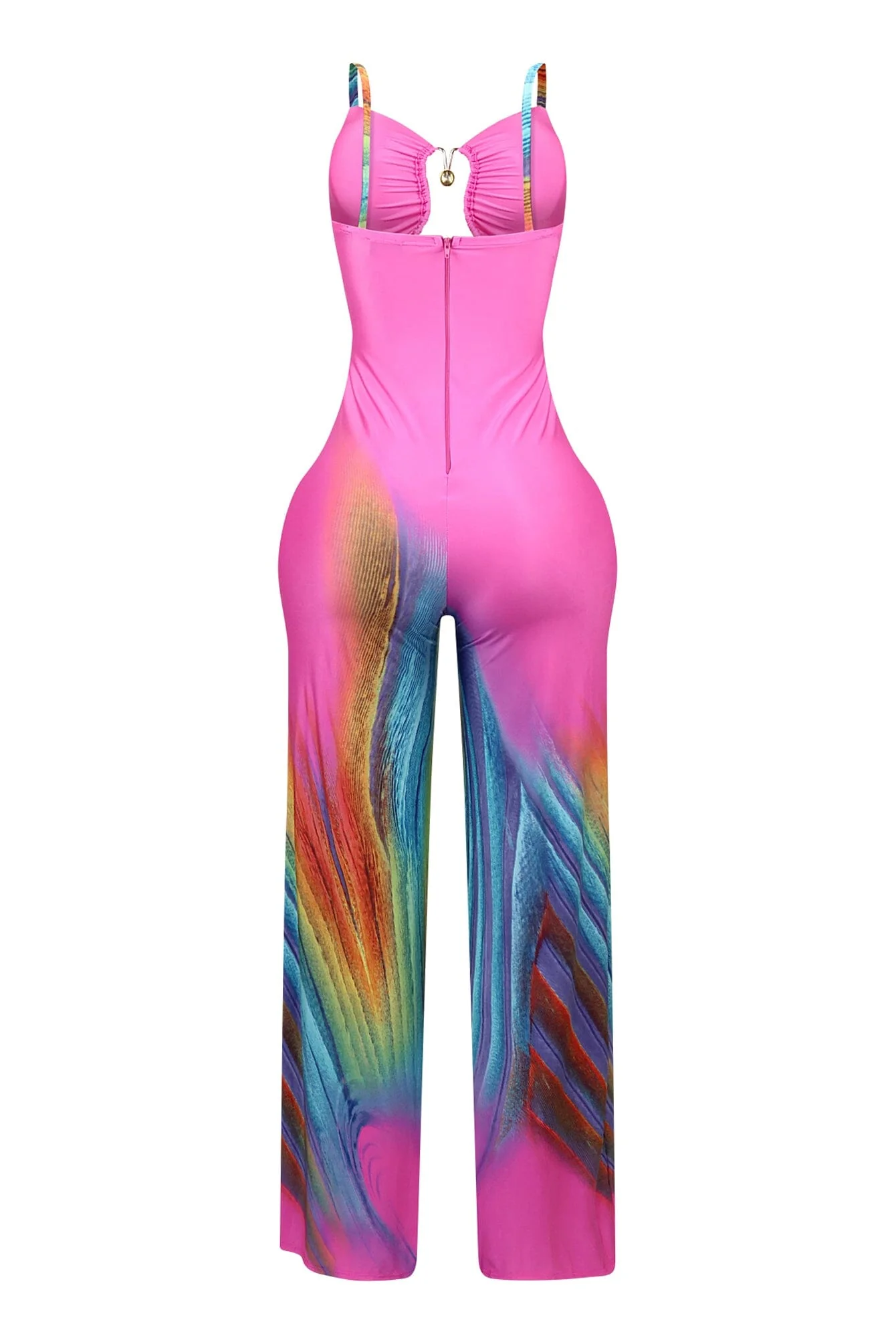 Playing Me Print Cami Jumpsuit - Image 18
