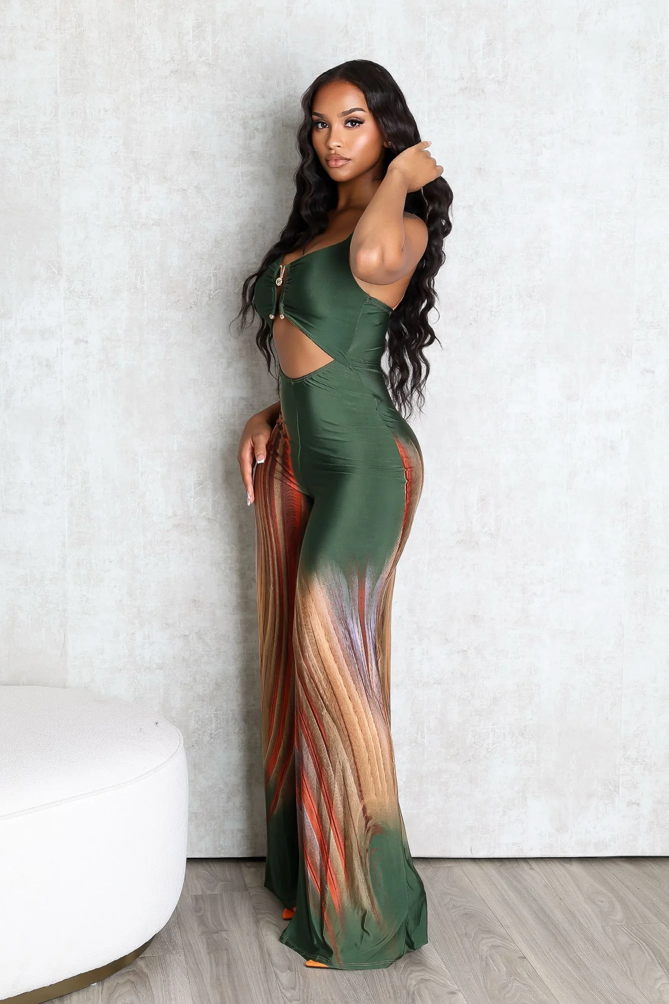 Playing Me Print Cami Jumpsuit - Image 19