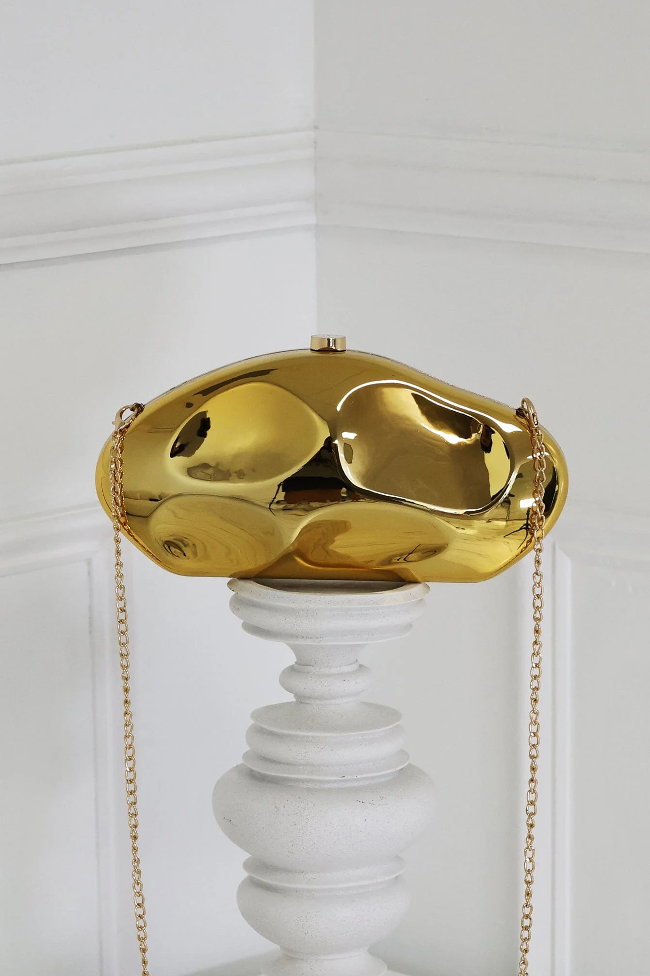 Wilma Mirror Plated Clutch - Image 3