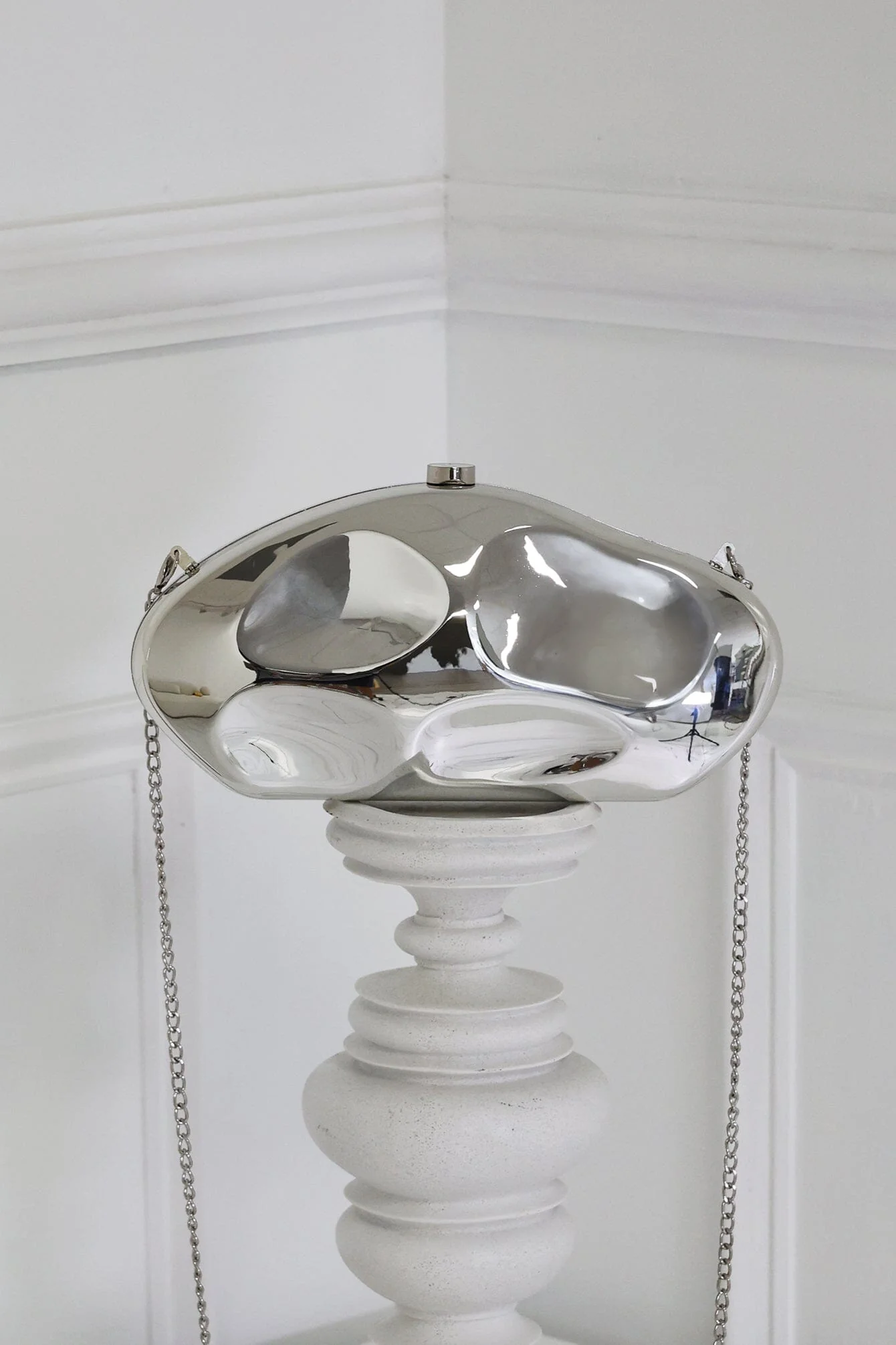 Wilma Mirror Plated Clutch - Image 5